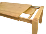 Wooden 1.8m-2.2m Extendable Dining Table