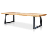 Reclaimed Elm Wood 3m Dining Table -120cm (W)