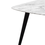 White top 1.8m Marble Dining Table