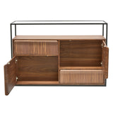 Wood Buffet Unit in Walnut