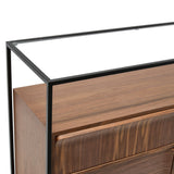 Wood Buffet Unit in Walnut