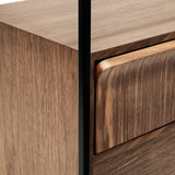 Wood Buffet Unit in Walnut