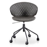 Office Chair in Charcoal with Black Base