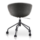 Office Chair in Charcoal with Black Base