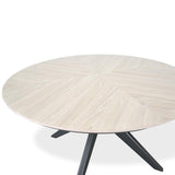 Sleek Round Dining Table