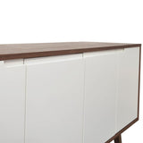 Scandinavian Sideboard Buffet Unit - Walnut